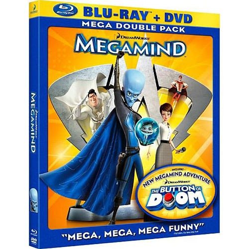 Megamind Blu-ray Y Dvd Set - Widescreen