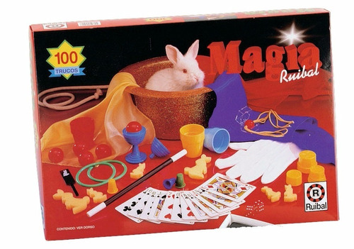 Juego De Magia 100 Trucos 7 Años Varita Magica Educando