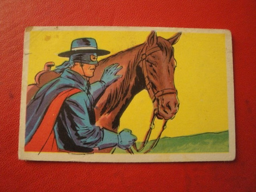 Figuritas El Zorro Año 1972 Nº34