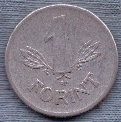 Imagen 1 de 2 de Hungria 1 Forint 1970 * Republica Del Pueblo *