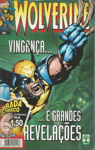 Wolverine 94 - Abril - Bonellihq Cx11 B19