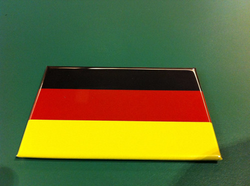 Ímã Da Bandeira Da Alemanha