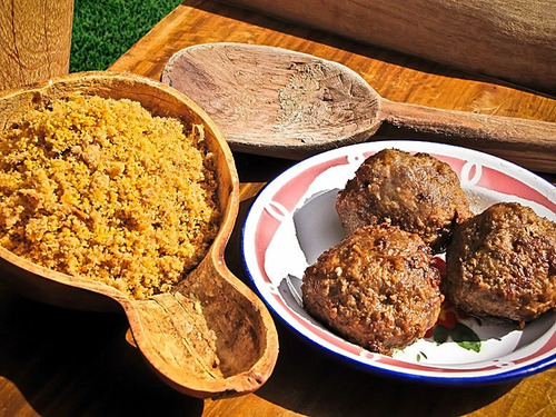 Farofa Paçoca Salgada Com Carne De Sol Delícia - 1kg