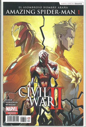 Civil War 2 - Amazing Spider-man #1 Al 4.