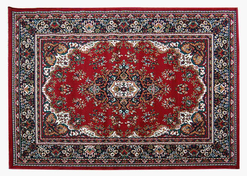 Carpeta Alfombra Kreatex Diseño Persa 3251 Rojo 160x220cm