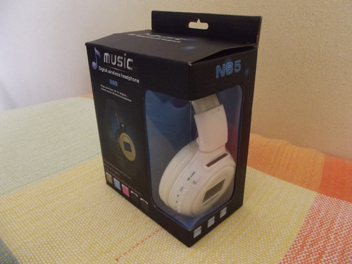 Headphone Com Radio, Cartão De Memória, Mp3, Wma, Wav