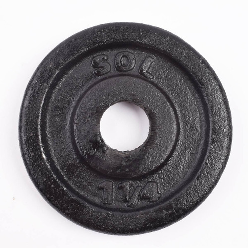 Imagen 2 de 3 de Discos Pesas Sol Fundición Maciza De 1,25 Kg Calidad