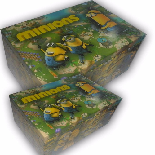 Imagen 3 de 6 de Cofre De Madera Personalizado Personajes(15x15x10)