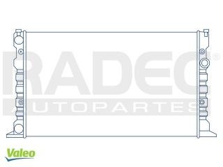 Radiador Volkswagen Cabrio 1999 L4 1.8/1.9/2.0l S/aire Std