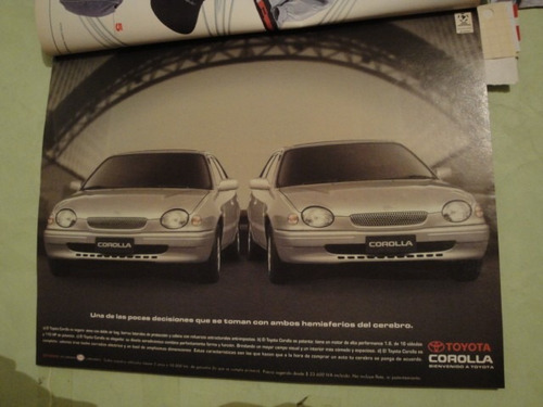 Publicidad Toyota Corolla Año 1998