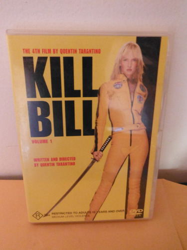 Kill Bill Vol. 1 Import Europa Uma Thurman Quentin Tarantino