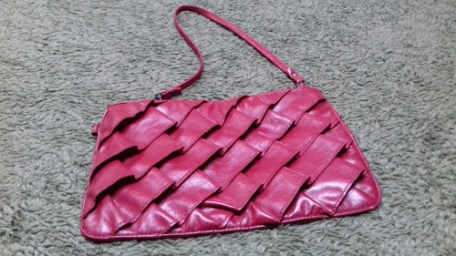 Cartera - Simil Cuero - Color Bordeau