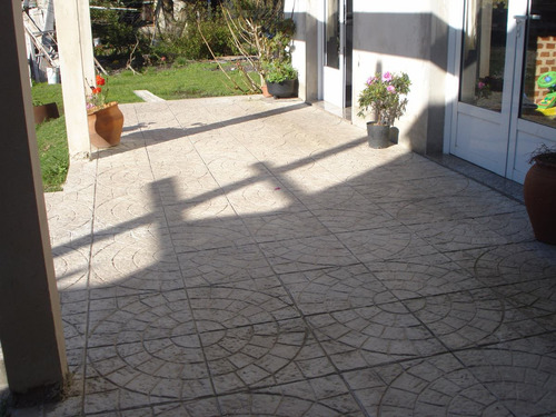 Imagen 4 de 8 de Molde Mosaicos, Baldosas Hormigón Adoquin Circular Grande X3