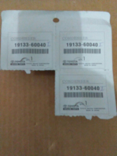 Imagen 2 de 2 de Condensador Distribuidor Toyota 2f 3f Original 100 %
