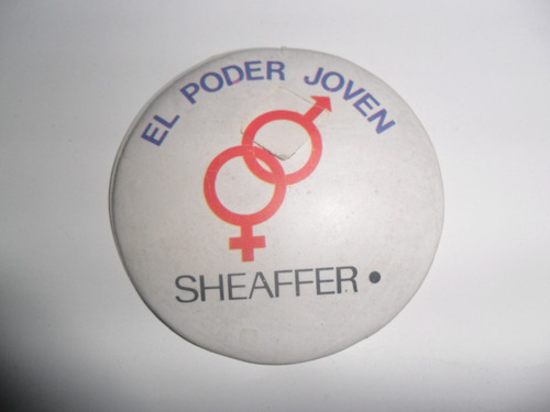 Sheaffer El Poder Joven Antiguo Prendedor Pin Retro Lapicera