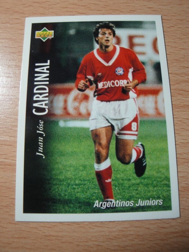 Figuritas Futbol 1995 Trading Card Argentinos Jrs Cardinal