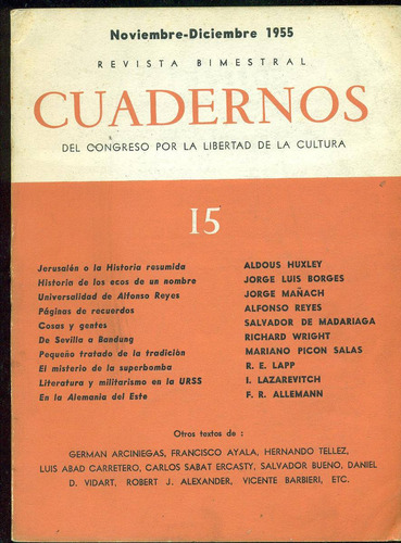 Cuadernos N° 15 - Borges: Historia De Los Ecos De Un Nombre