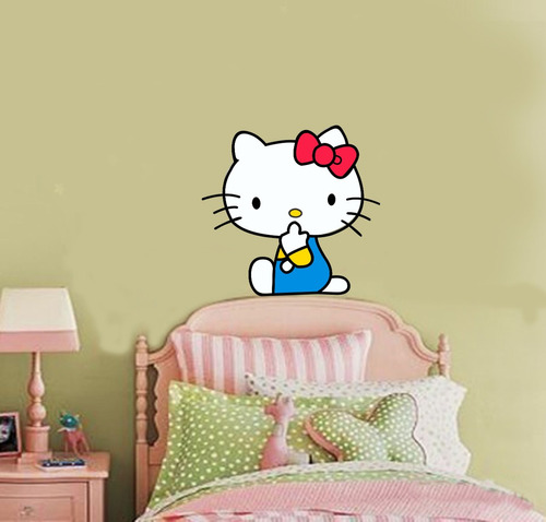 Vinilo Infantiles Hello Kitty Decoración Wall Stickers