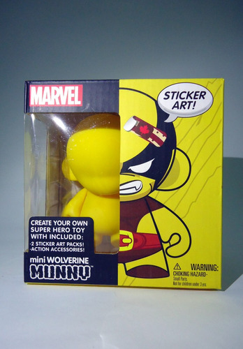 Boneco Figure Wolverine Munny Sticker Art Adesivos