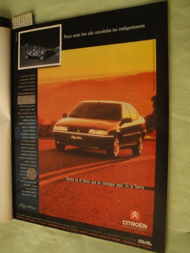 Publicidad Citroen Xantia Año 1996