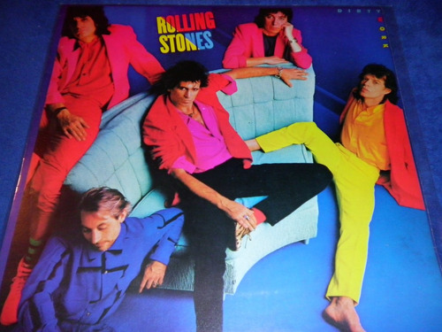 Rollling Stones Dirty Work Vinilo Lp Cbs 1986 Impecable!!