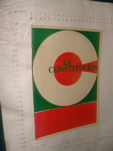 Libro La Constitucion , Año 1970, 24 Paginas Hermosas Ilustr