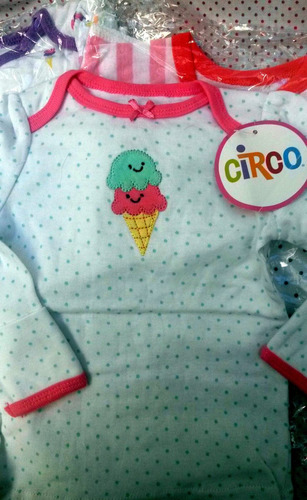 Batitas Para Bebe Marca Circo Talle De 0 A 3 Meses. Nena