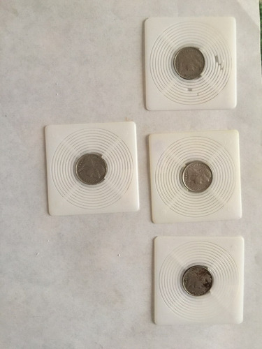 Vendo Lote De 4 Monedas De 1 Centavos Antiguas 1954