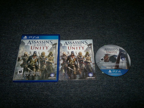 Assassins Creed Unity Completo Para Play Station 4,excelente