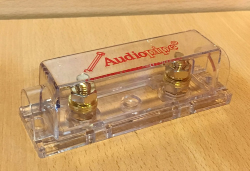 Portafusible Audiopipe Cq-1100 Fusiblera Para Fusible Anl