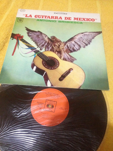 Antonio Bribiesca La Guitarra De México Disco De Vinil Origi