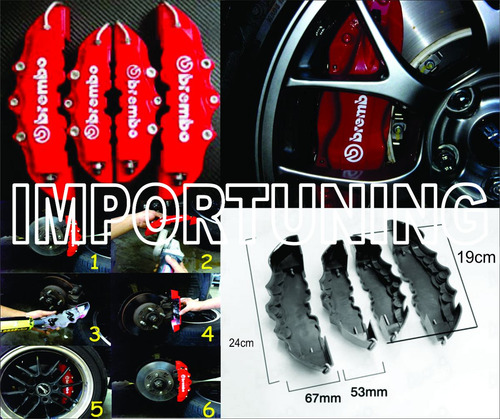 Cobertor De Freno Caliper Brembo 24cmt El Par Talla L