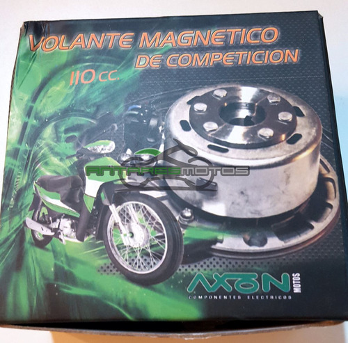 Volantin Magenetico Axon Motos 110 Competicion Antares Full!