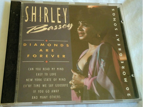 Cd Shirley Bassey Diamonds Are Forever-20 More Great Songs