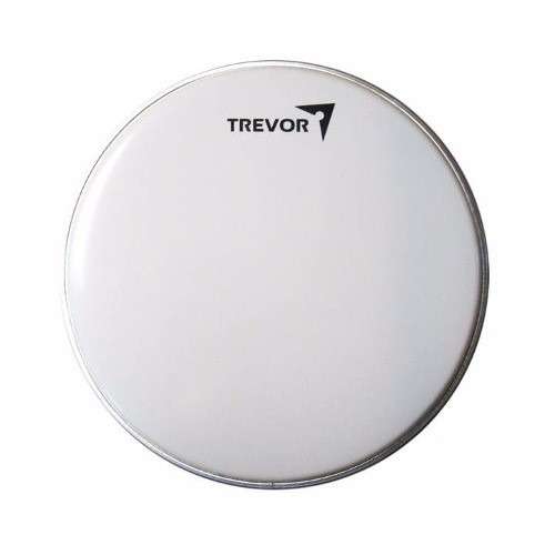 Parche Trevor Para Redoblante 14p Y Timbal Blanco Currugado