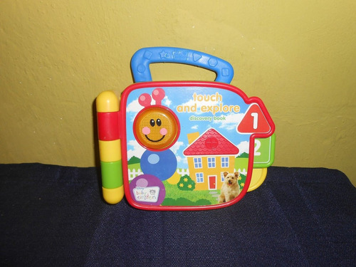 Libro Didactico Toca Y Explora Baby Einstein