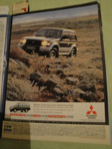 Publicidad Mitsubishi Montero Año 1997