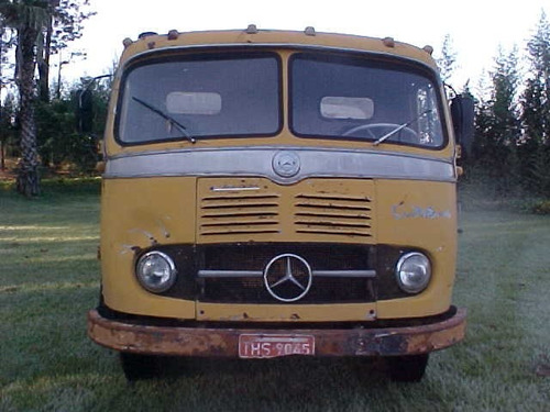 Caminhão Antigo Basculante Mercedes Benz Lpk 321, 1961/1961