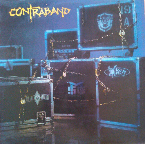 Vinil Clasico Del Rock Como Nuevo Supurgrupo Contraband