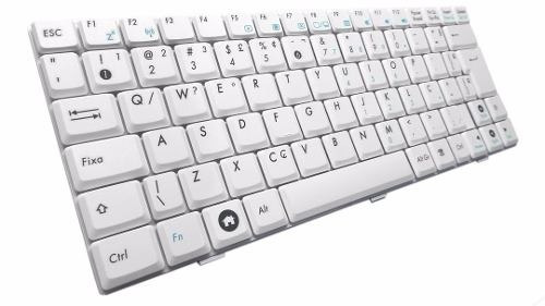 Teclado Netbook Asus Branco Eeepc 1000hd V021562hk4 Com Ç Br