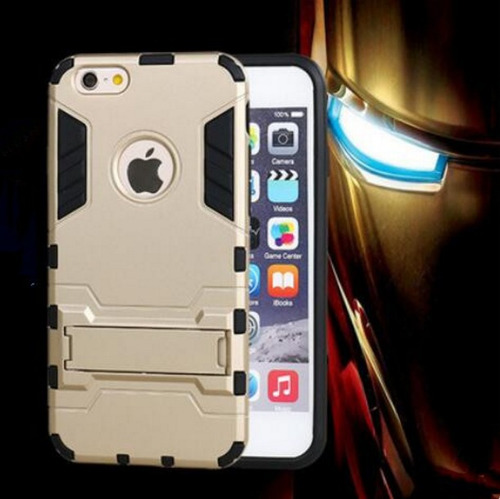 Case Protector Touch Armor Ironman Dorado iPhone 6 / 6s