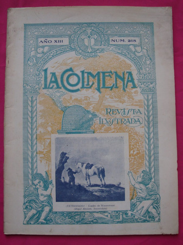 Revista La Colmena N° 218 1920 Publicidad Chocolate Aguila