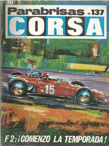 Revista Parabrisas Corsa 1968 Nro 137