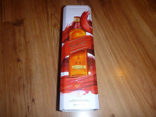 Lata  Whisky Johnnie Walker Red Label Edicion Limitada