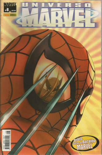 Universo Marvel N° 08 1ª Serie - Panini 8 - Bonellihq Cx402 