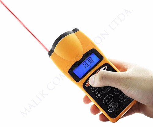 Medidor De Distancia Laser Ultrasonic Cp3007