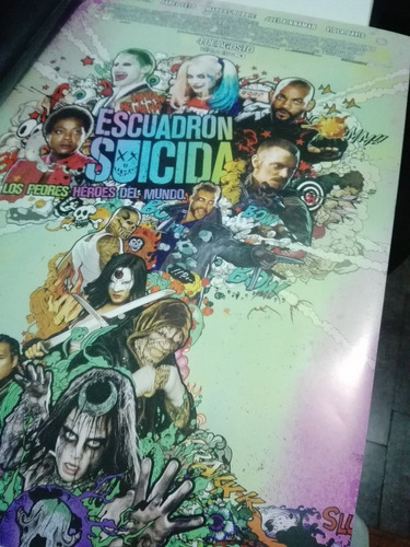 Poster Afiche Suicide Squad Escuadrón Suicida