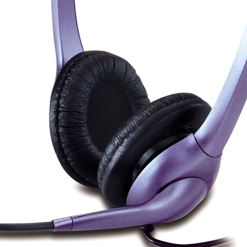 Imagen 3 de 8 de Auricular C/ Mic Genius Hs 04s Vincha Skype Videoconferencia