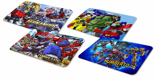 10 Manteles Transformers Optimus Rescue Bots ¡envío Gratis!