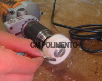 Kit 155 - 4 Peças Polimento Brilho Inox Alumínio 10 Cm